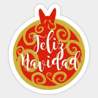 Feliz Navidad Sticker